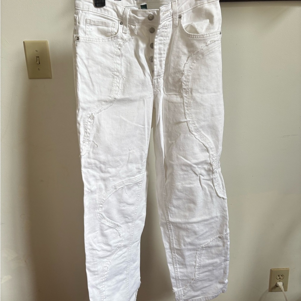 Wild Fable White Jeans with design